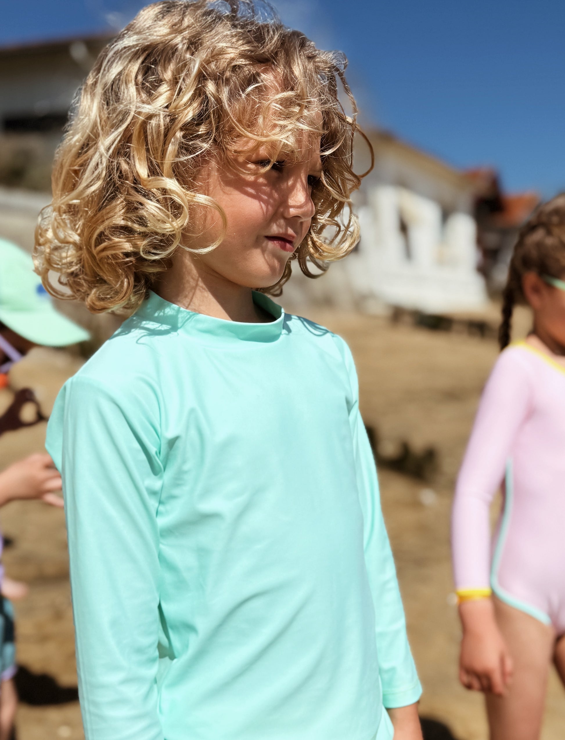Papaya swimming shirt