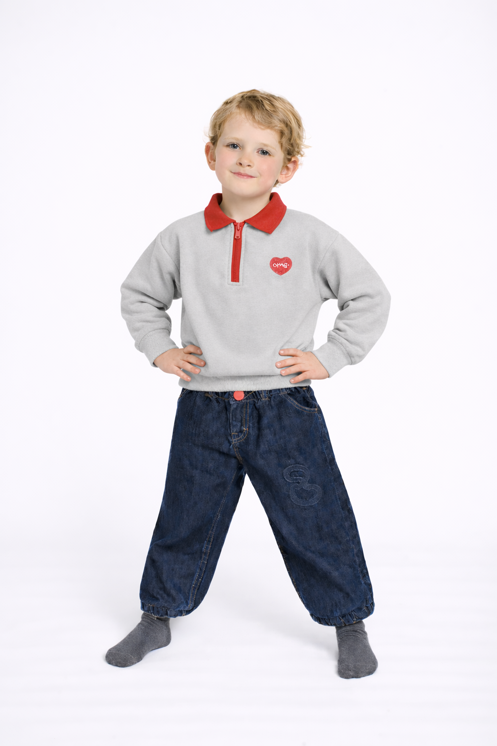 Polo Loves You Sweatshirt Set