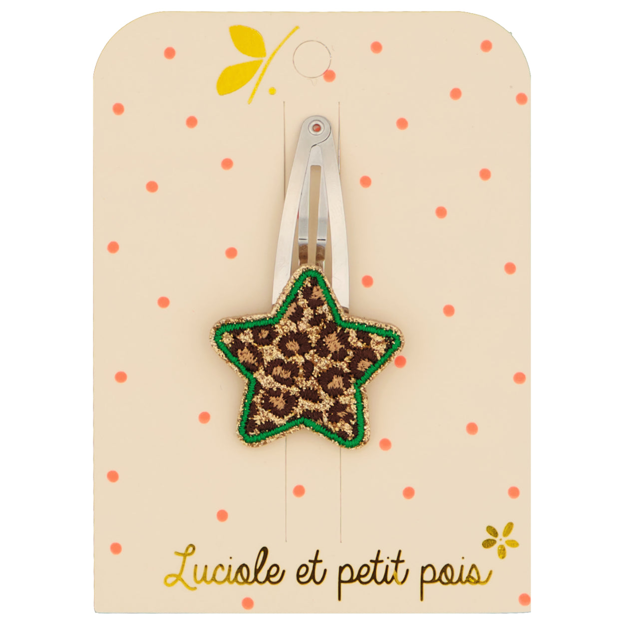 Leo star hair clip