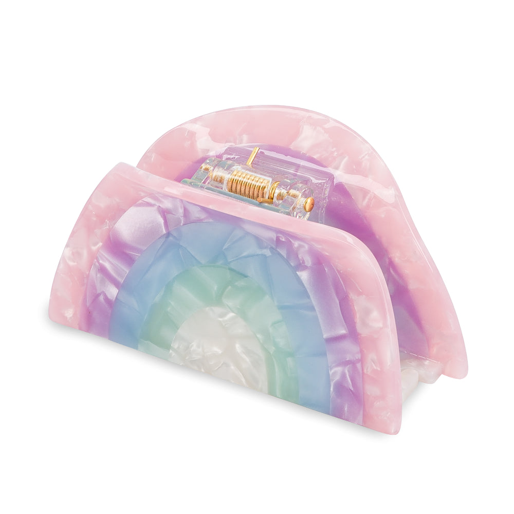 Mini claw clip - Rainbow