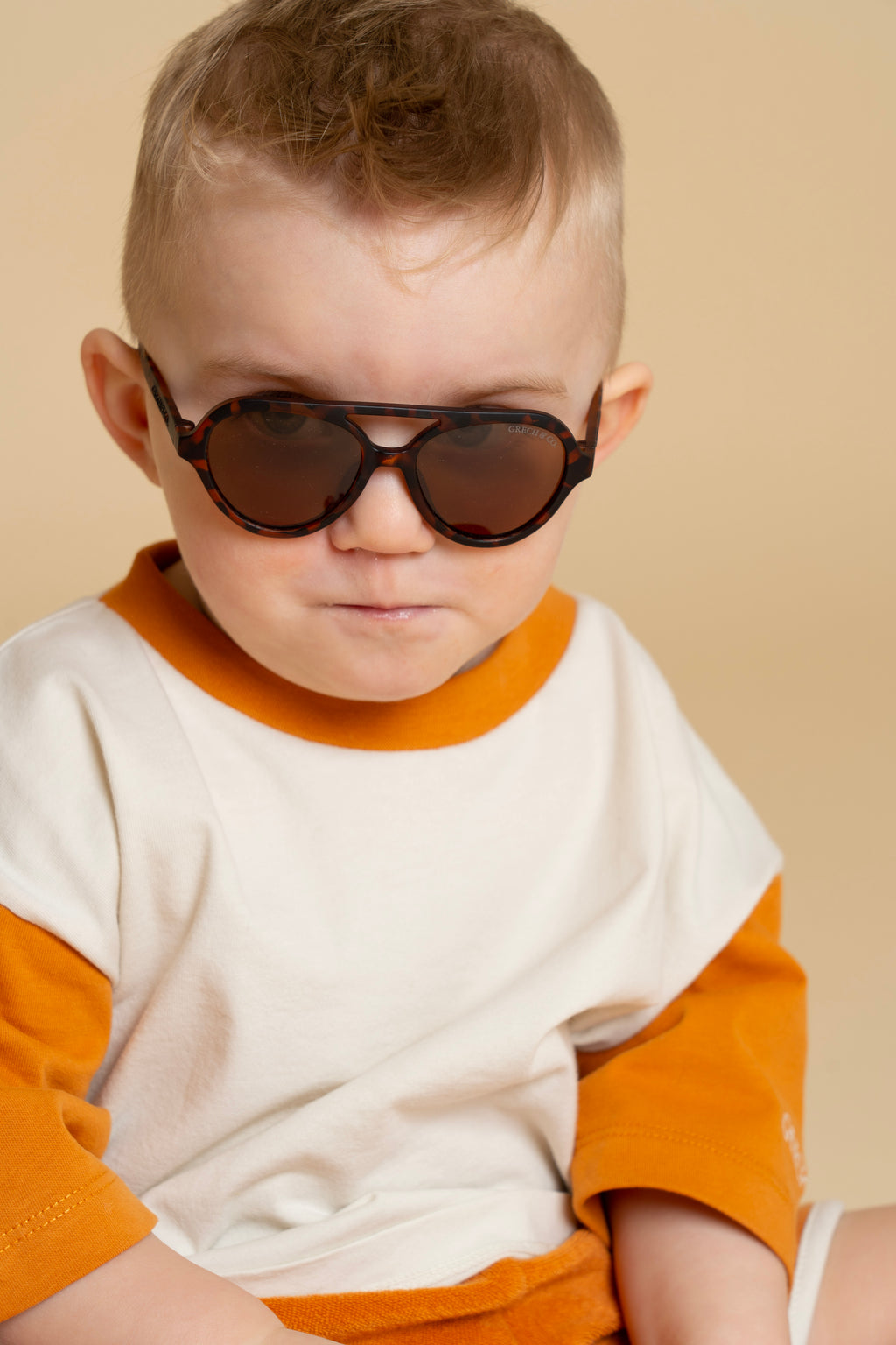Aviator polarized sunglasses