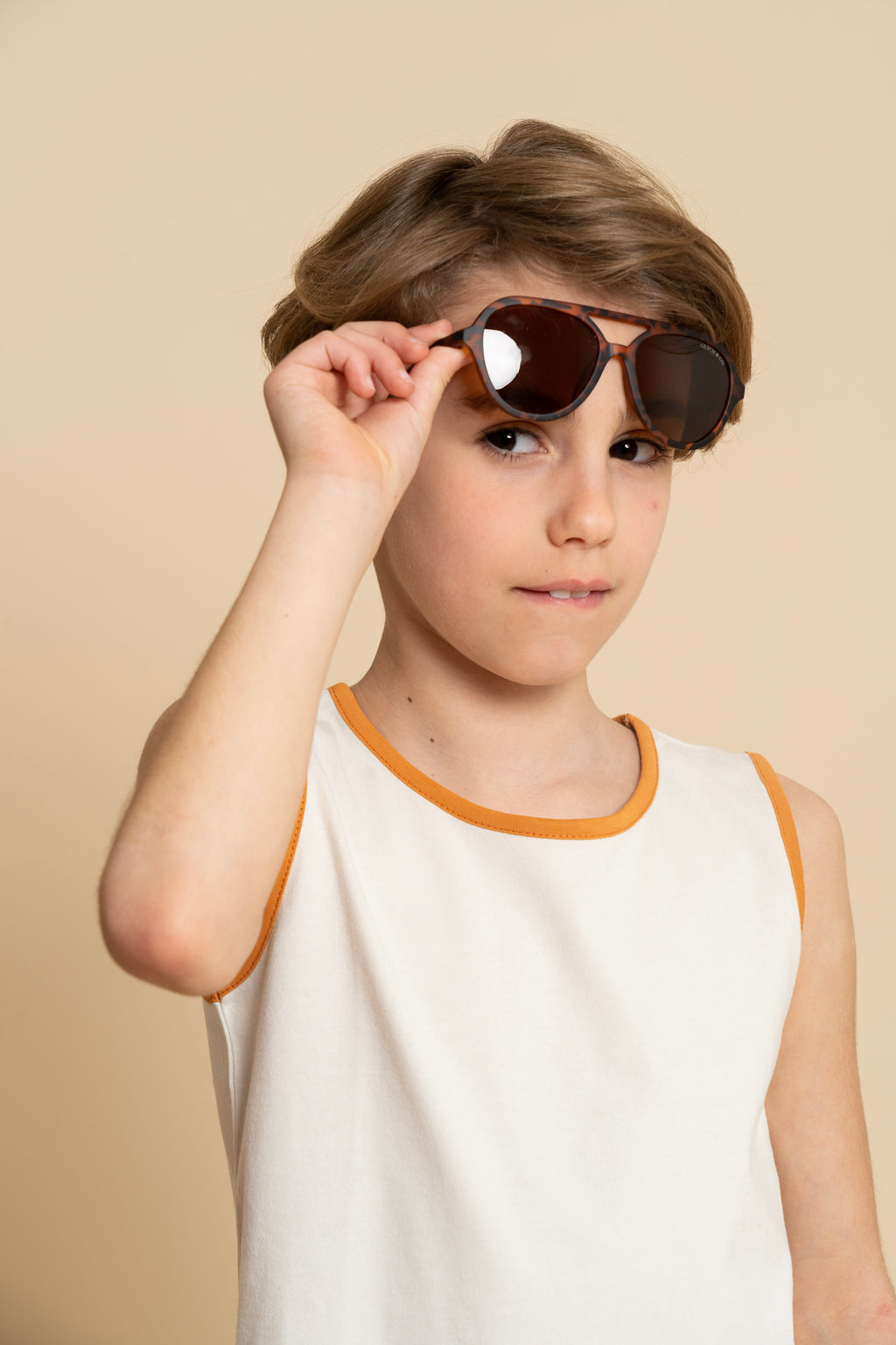Aviator polarized sunglasses
