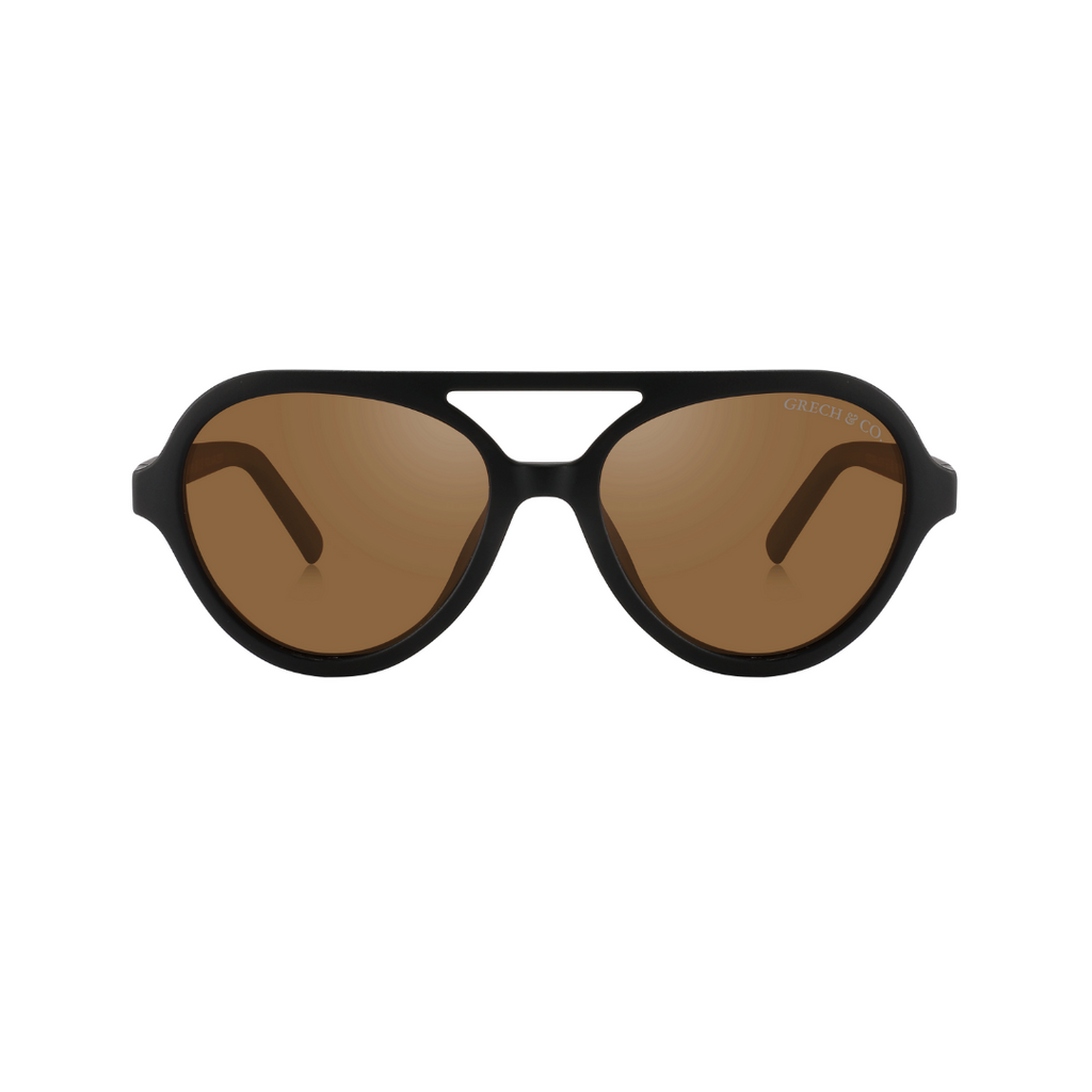 Aviator polarized sunglasses