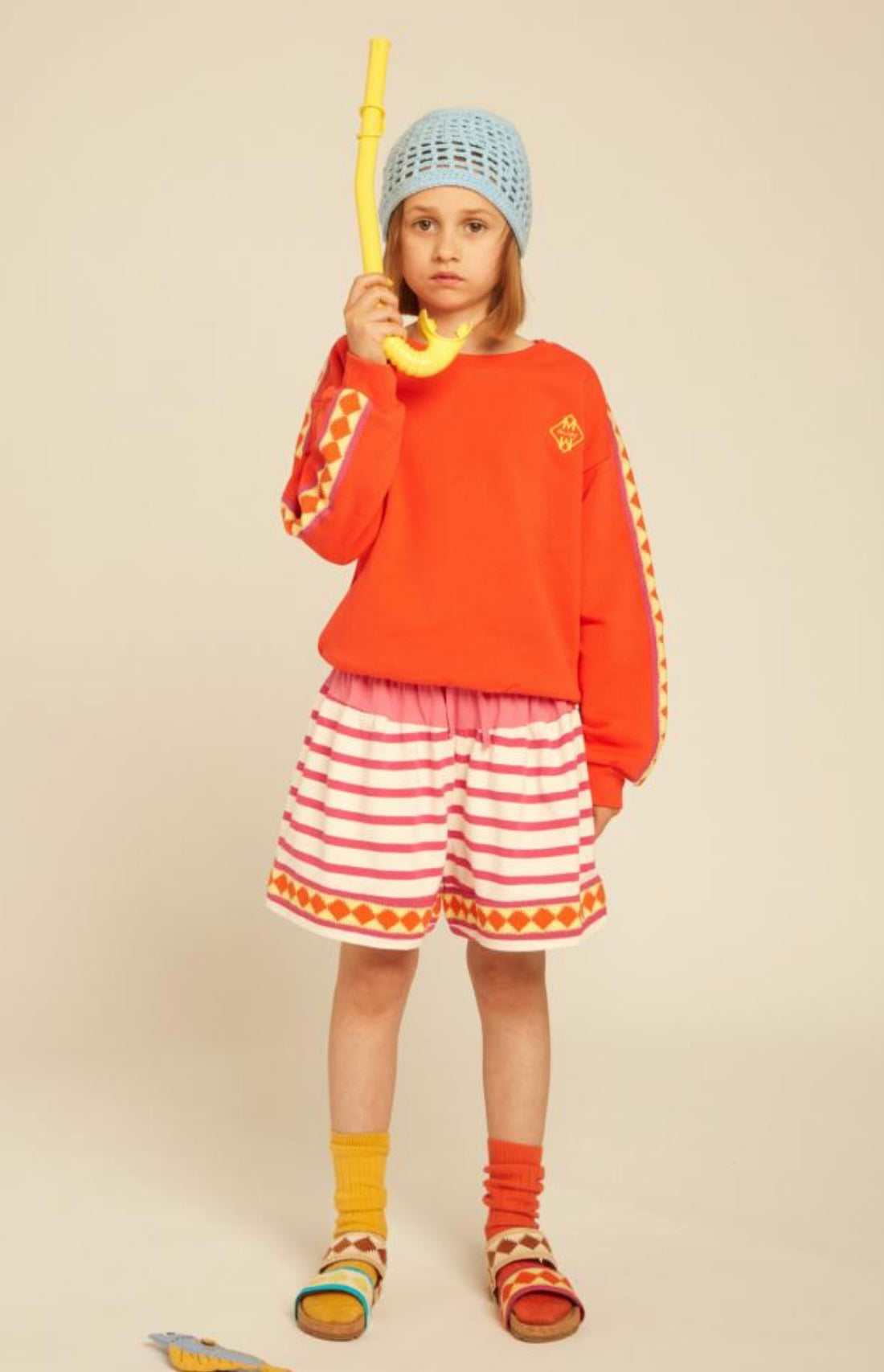 Nico sweatshirt oversize baloon fit in Colar edition