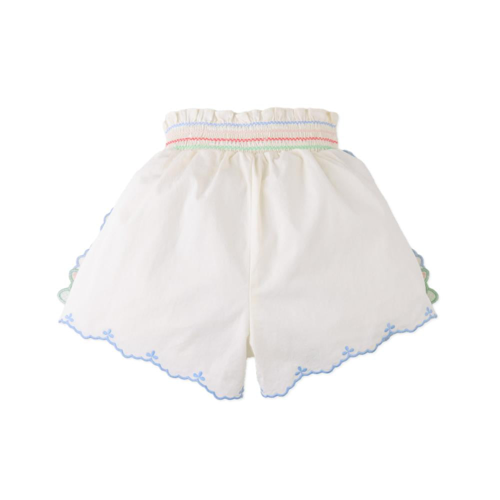 Jisoo Shorts with Butterfly Embroidery