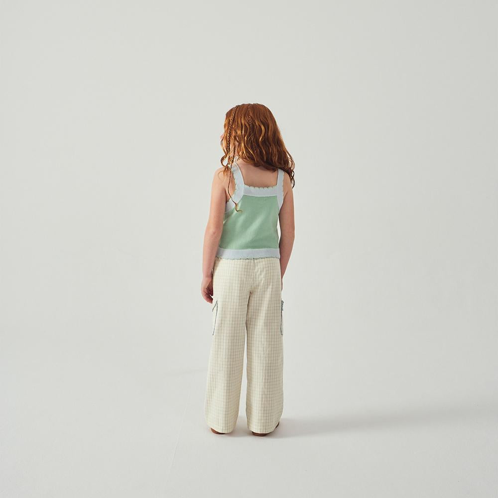 Ariana Cargo Pants with Embroidered Pockets