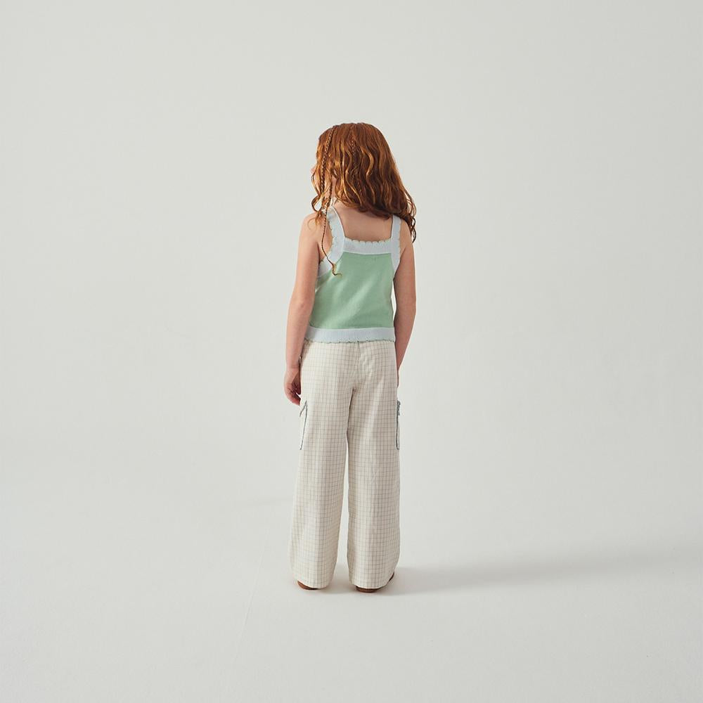 Gabriella Top with Cross-Stitch Embroidery