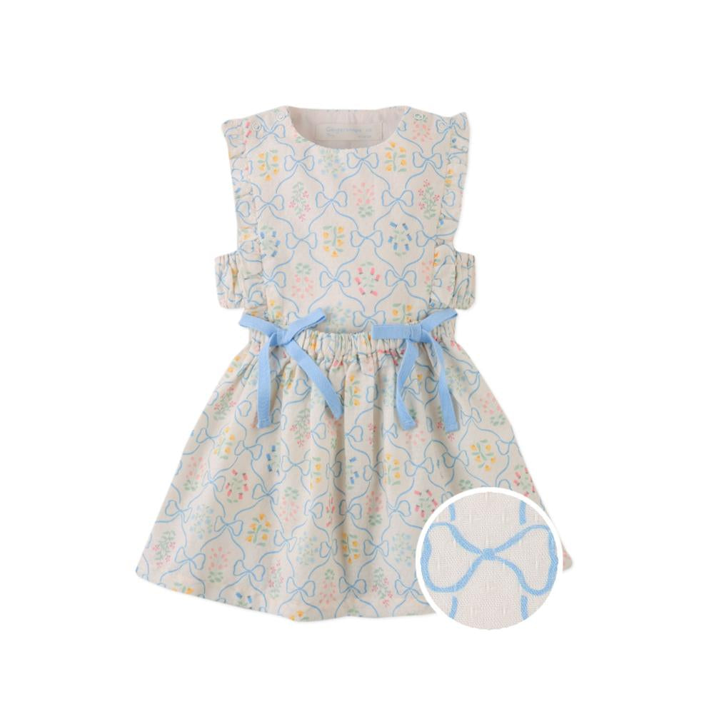 Kelsea Dress with Bows & Detachable Top