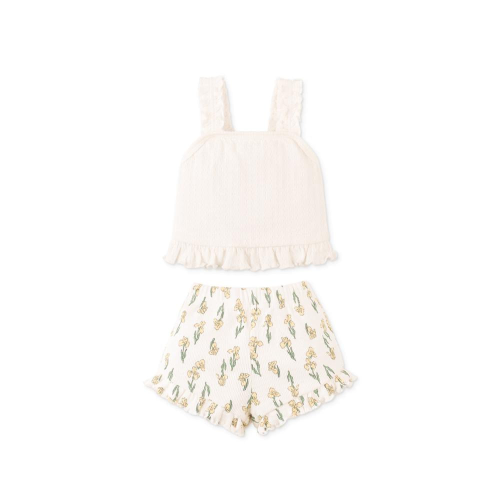 Andi Ribbed Printed Pointelle Set