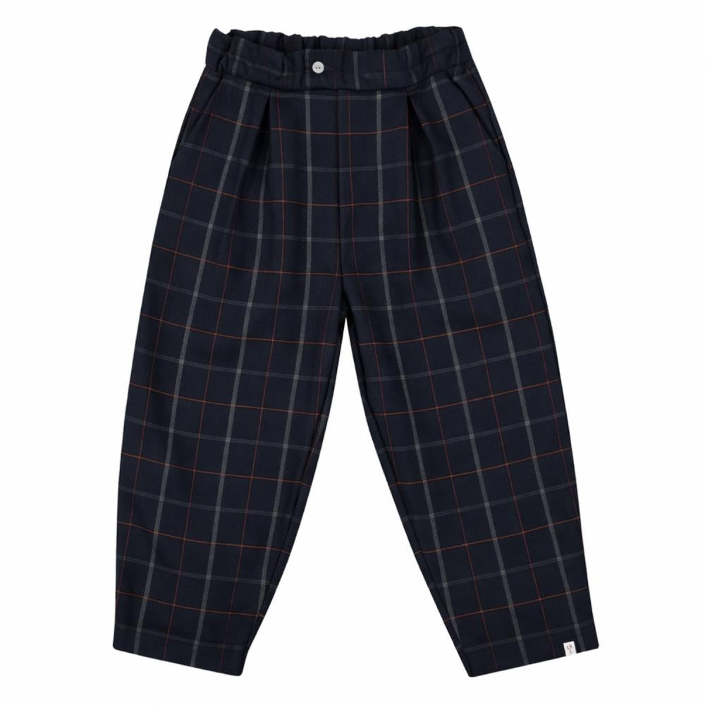 Camões Navy Tartan Pants