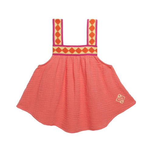 Amelia Sleeveless Blouse in Muslin Cotton