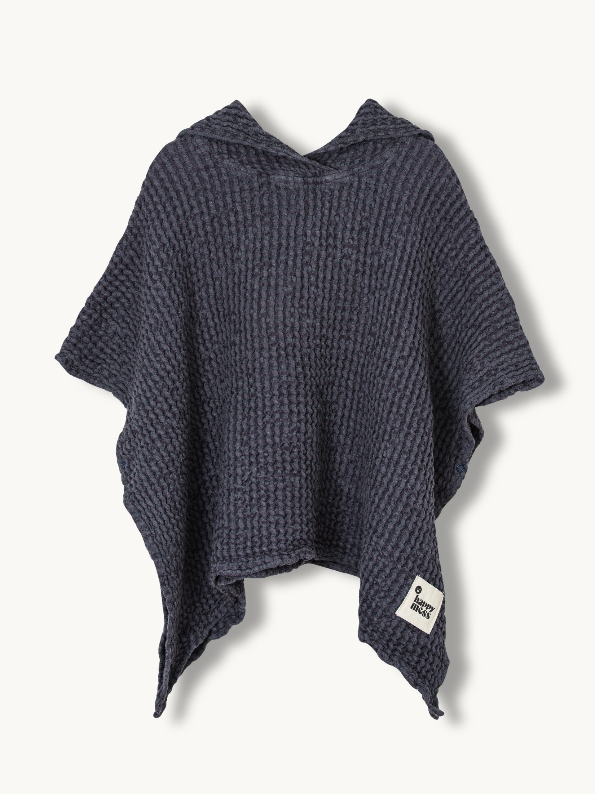 Bath waffle poncho
