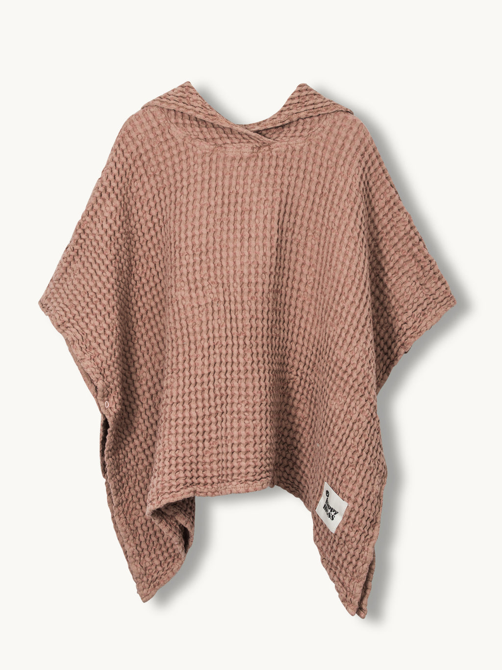 Bath waffle poncho