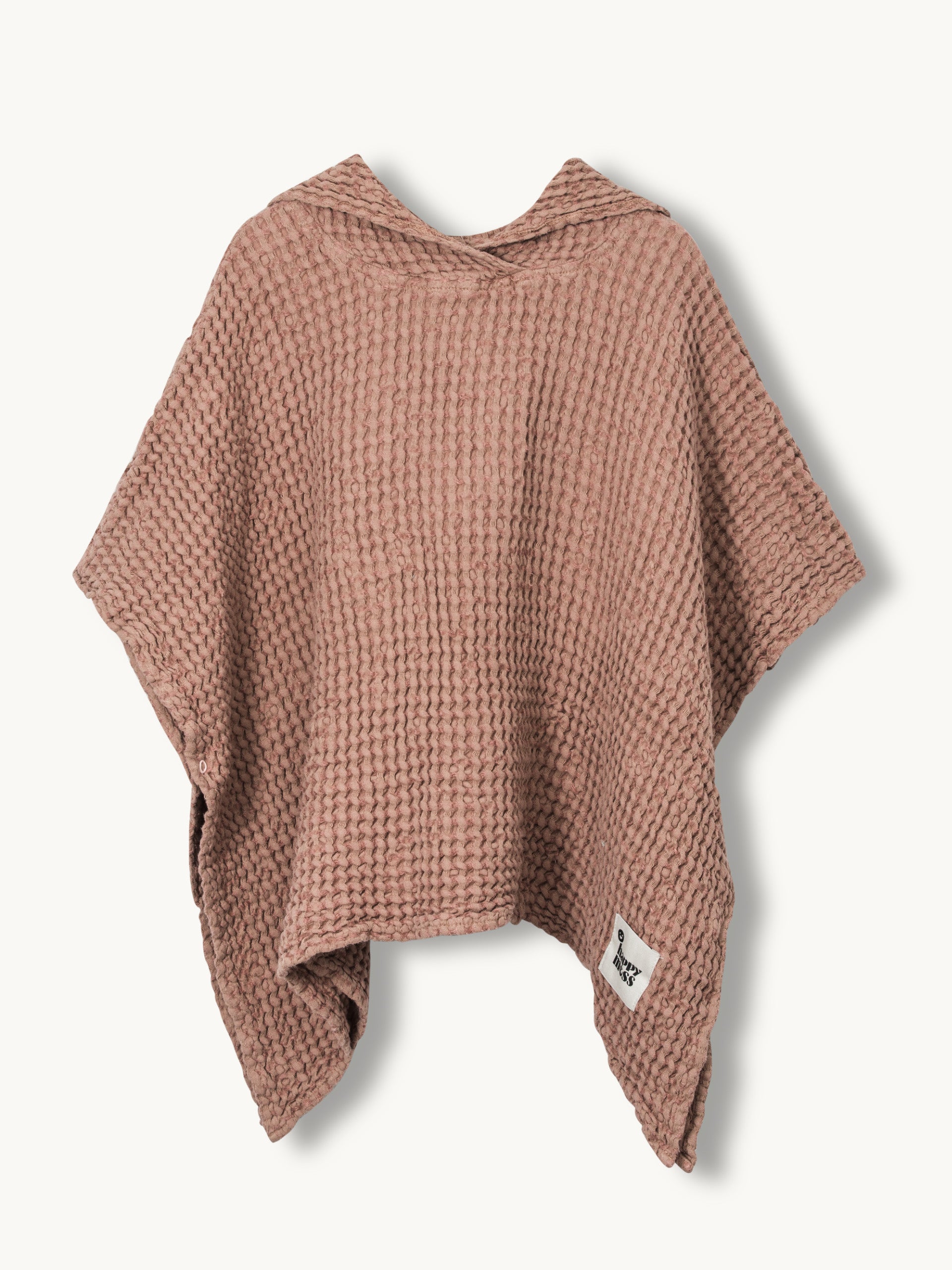 Bath waffle poncho