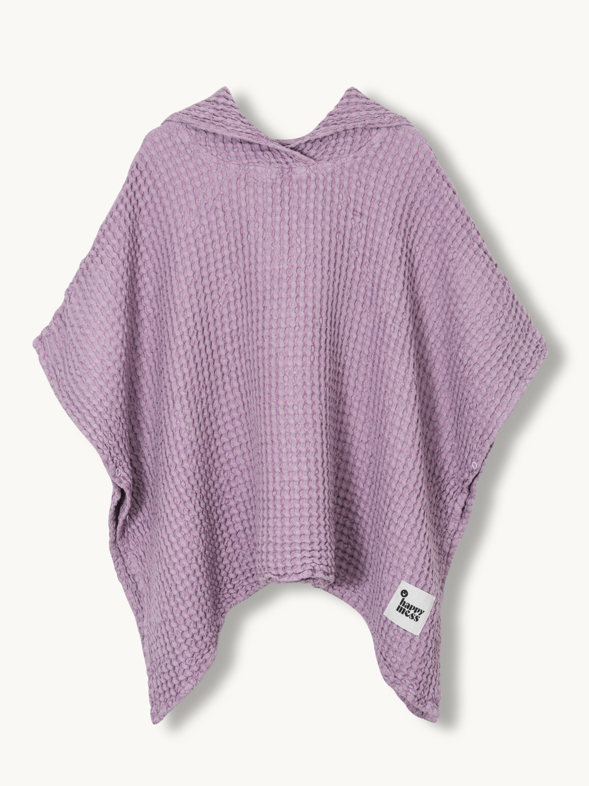 Bath waffle poncho