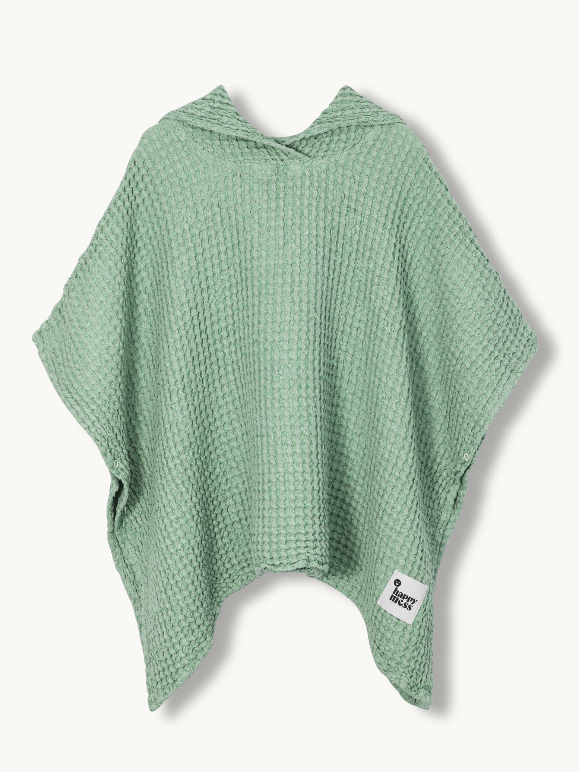 Bath waffle poncho