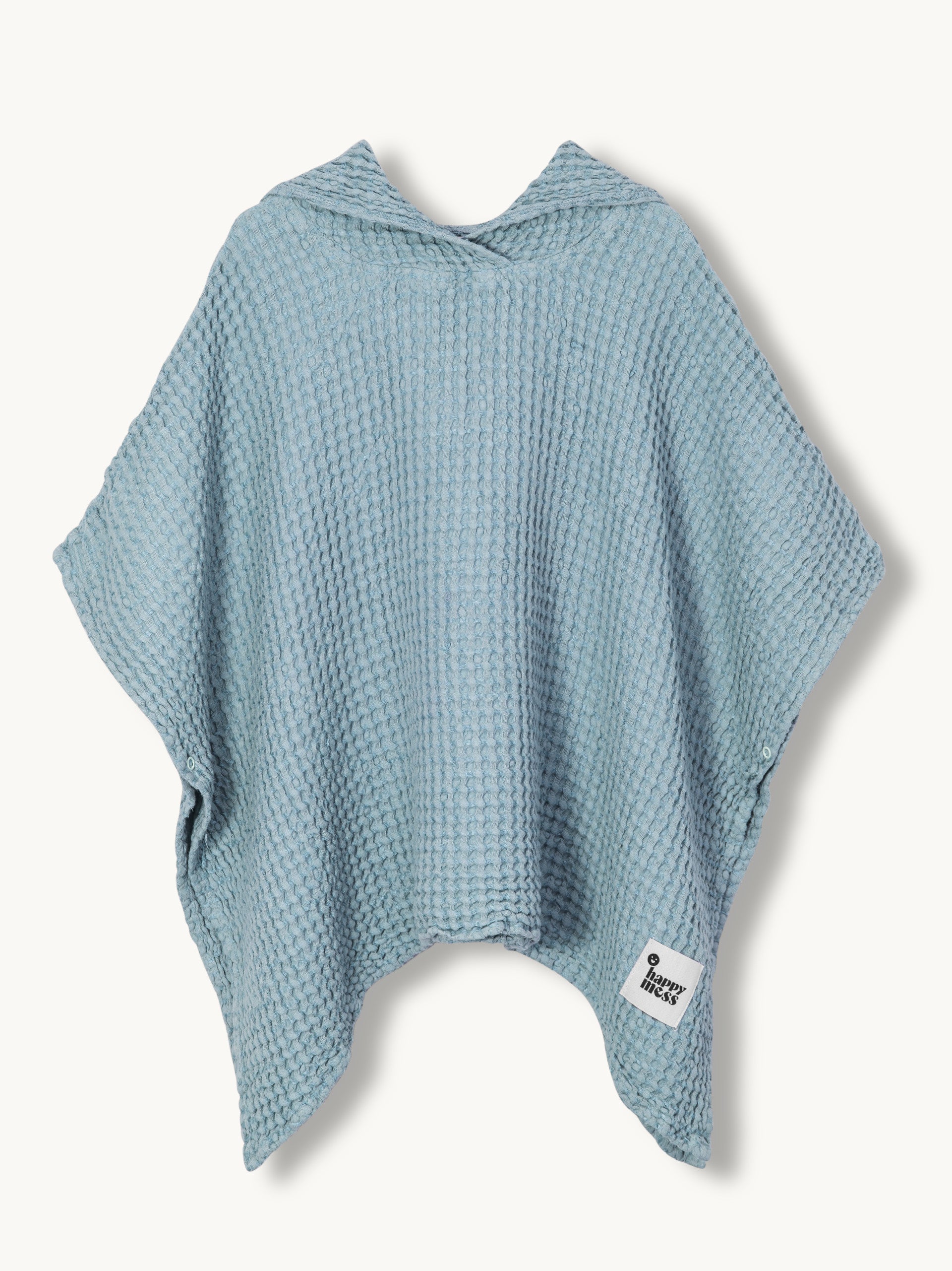 Bath waffle poncho